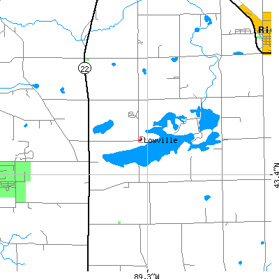 Lowville map