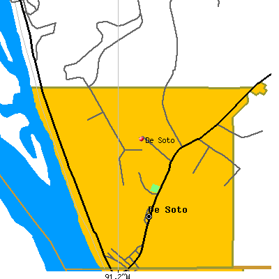 De Soto map