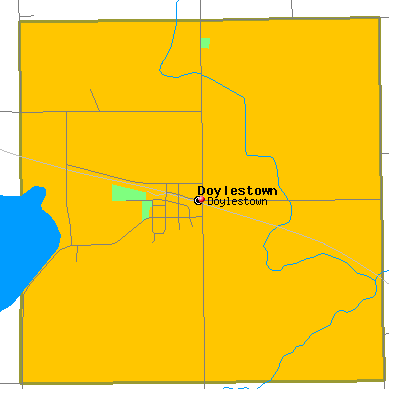 Doylestown map