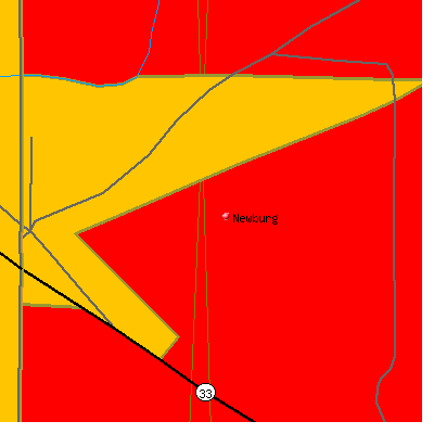 Newburg map