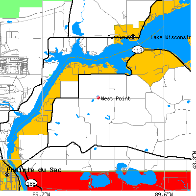 West Point map