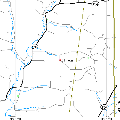 Ithaca map