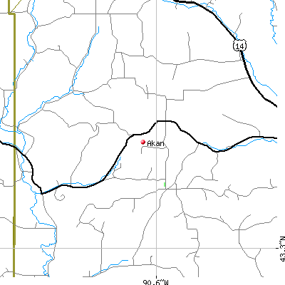 Akan map