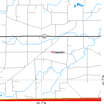 Hampden map