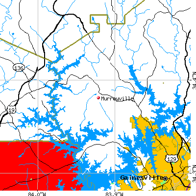 Murrayville map