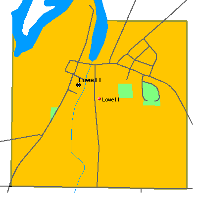 Lowell map