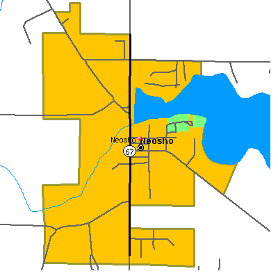 Neosho map