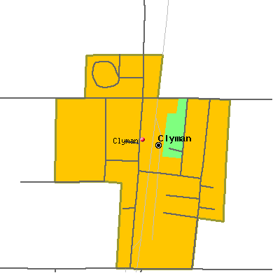 Clyman map