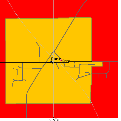 Dane map