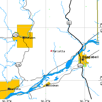 Marietta map