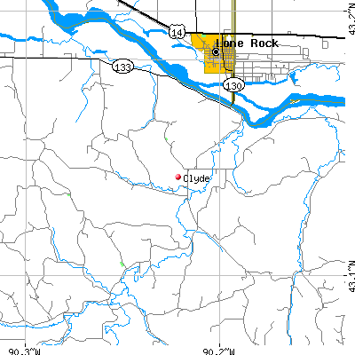 Clyde map