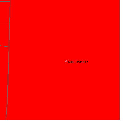 Sun Prairie map