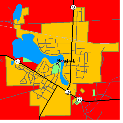 Marshall map