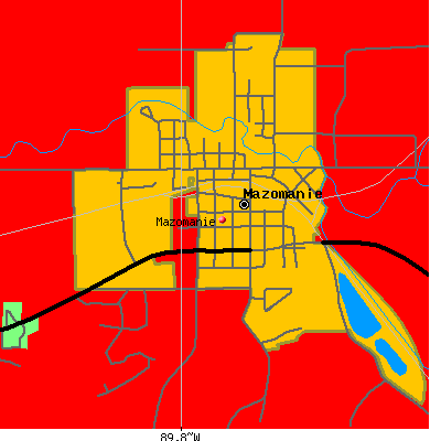 Mazomanie map