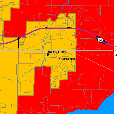 Hartland map