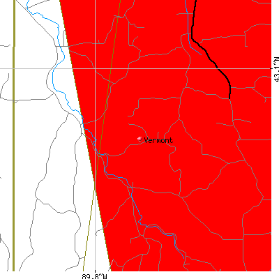 Vermont map