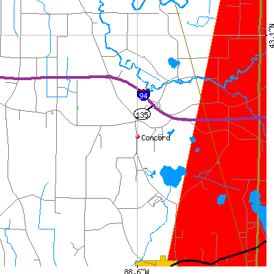 Concord map