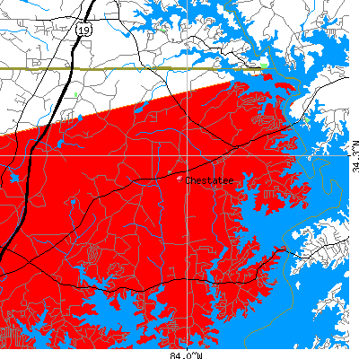 Chestatee map