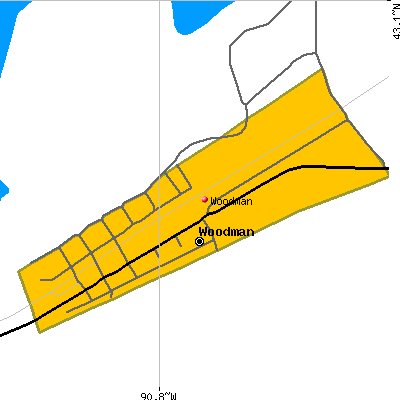 Woodman map