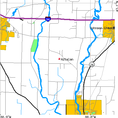 Aztalan map