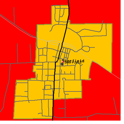 Deerfield map