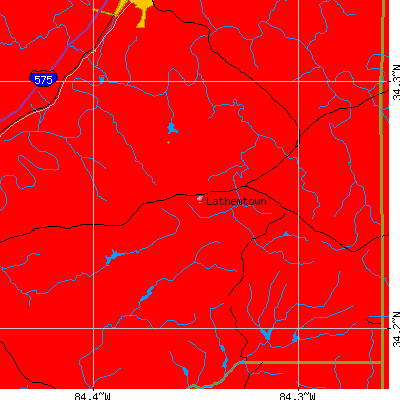 Lathemtown map
