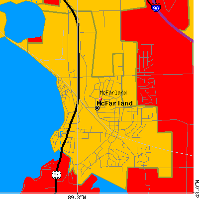 McFarland map