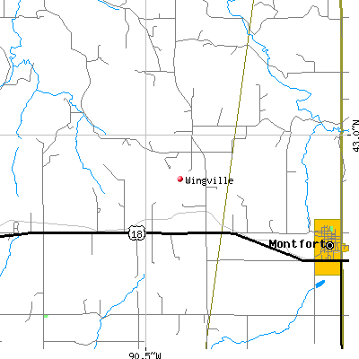 Wingville map