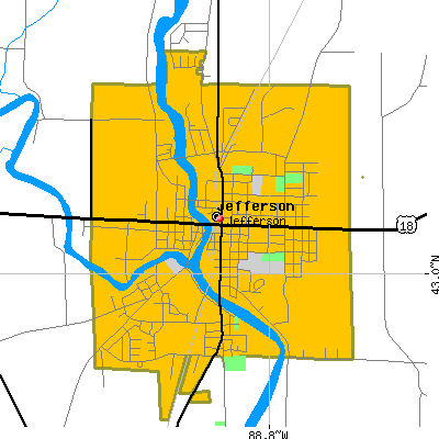 Jefferson map