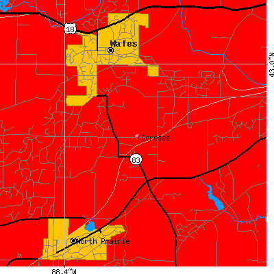 Genesee map