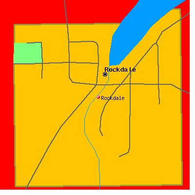 Rockdale map