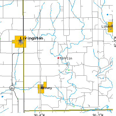 Mifflin map