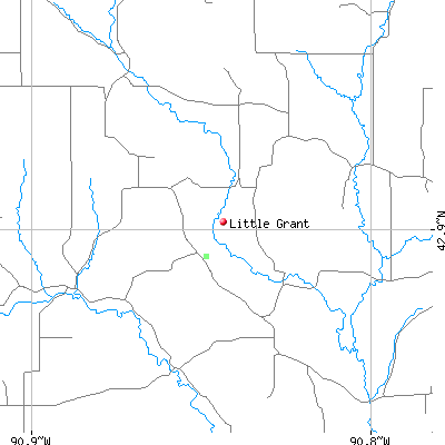 Little Grant map