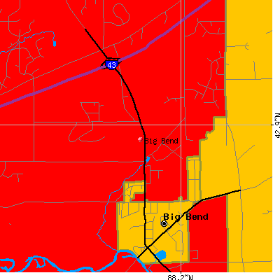 Big Bend map
