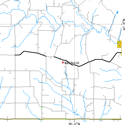 Waldwick map