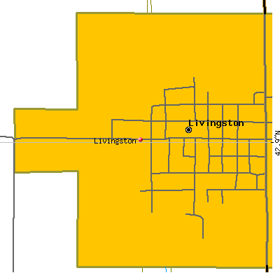 Livingston map