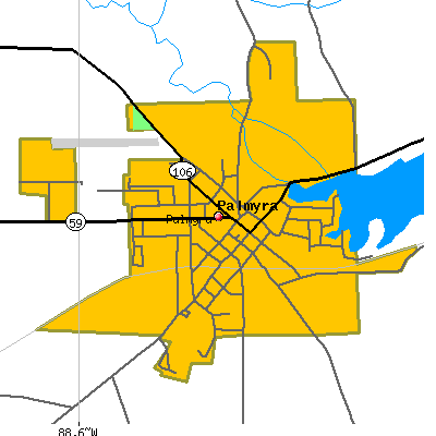 Palmyra map