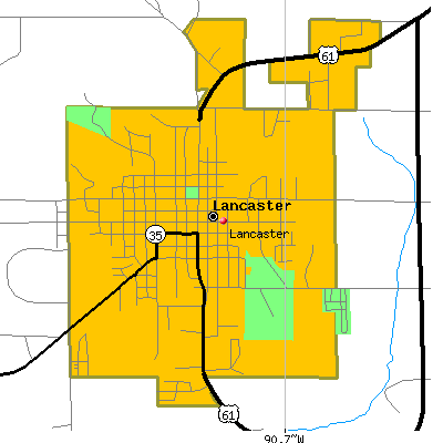 Lancaster map