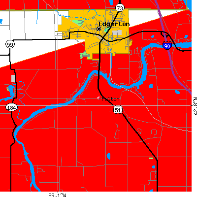 Fulton map