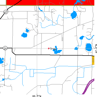 Troy map