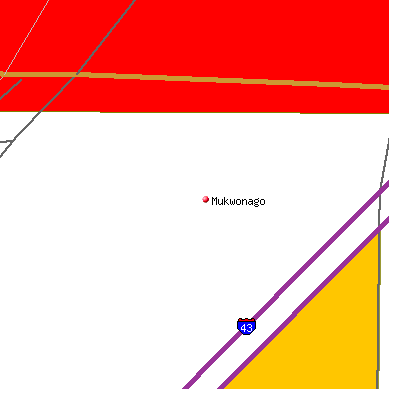 Mukwonago map