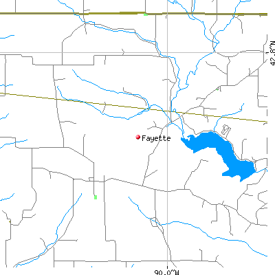 Fayette map