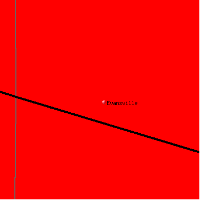Evansville map