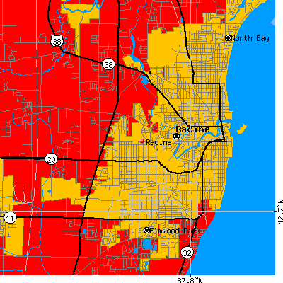 Racine map