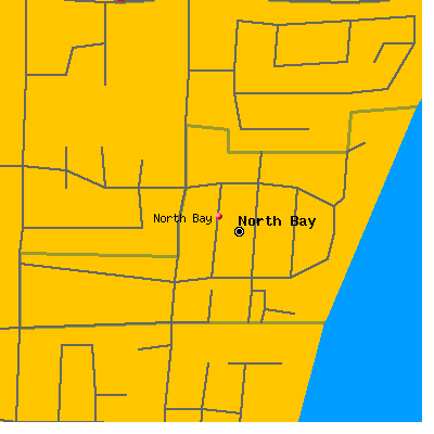 North Bay map