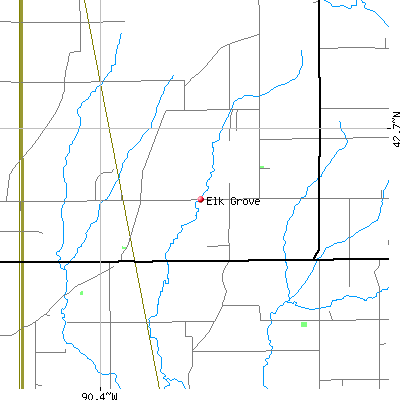 Elk Grove map