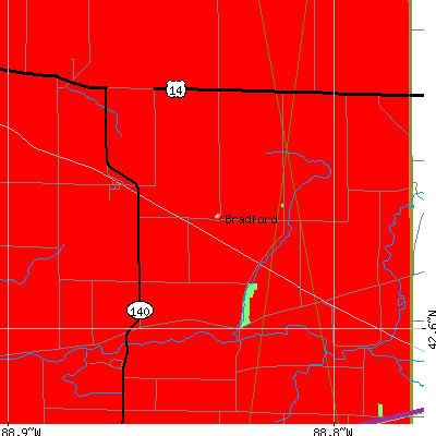 Bradford map