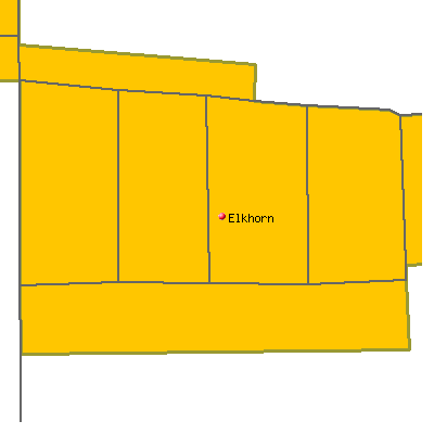 Elkhorn map