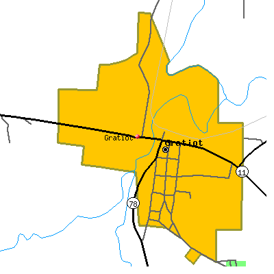 Gratiot map