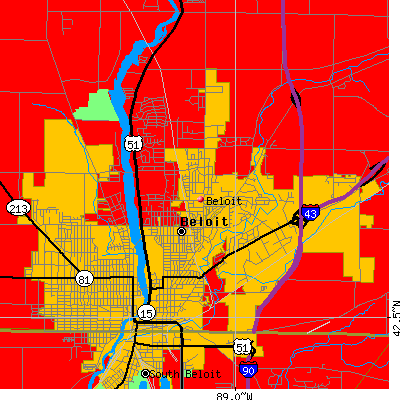 Beloit map
